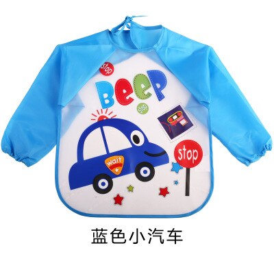 Waterdichte baby slabbetjes, eva, lange mouwen, kinderschort, lange mouwen, voedingsschort, slabbetjes, eetborstplaat, babykleding voor kinderen