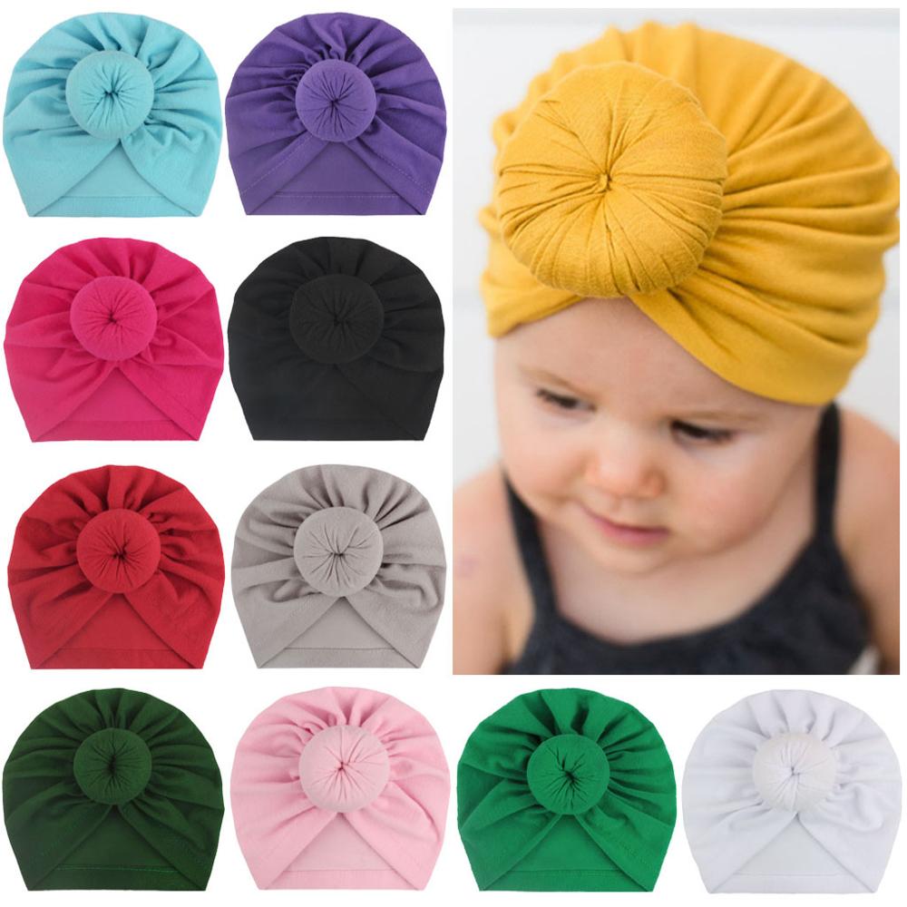 Baby pannband flicka turban spädbarn pannband baby huvud wraps tillbehör pannband för baby flickor elastiskt pannband söt huvudbonad