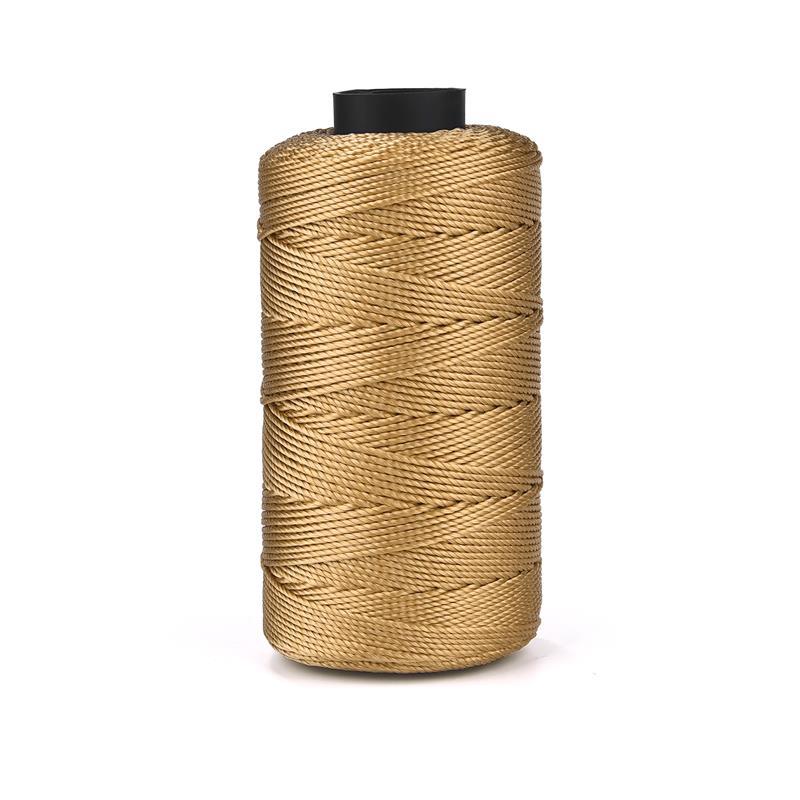 DIY Craft Crochet Thread Ice Silk Yarn Art Yarn Cord 1.5mm Polypropylene Yarn For Hat Doll Sewing Bags Basket Crochetin Thread: Pink