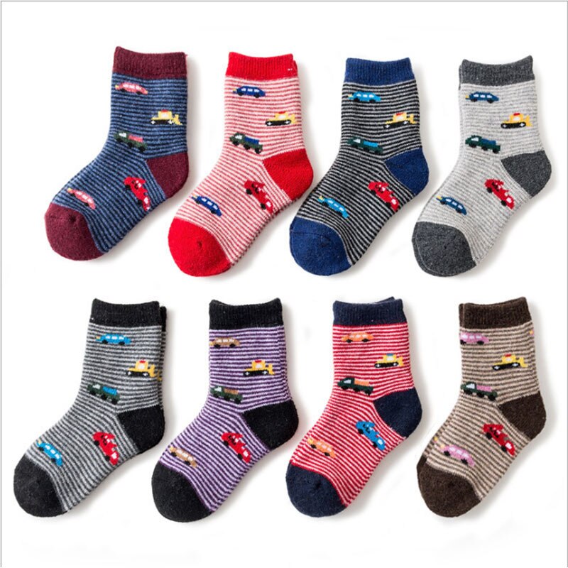 Winter Dikke Baby Kids Sokken Winter Zachte Warme Sokken Thermische Vloer Sokken voor Kinderen 1-12 Jaar Jongens Meisjes sokken