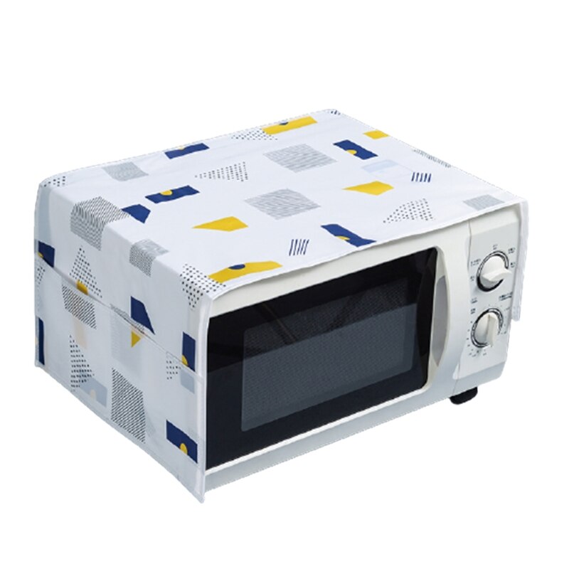 Nordic Microwave Oven/Oven Dust Cover Grease Proof Kitchen Accessories Reusable: geometry