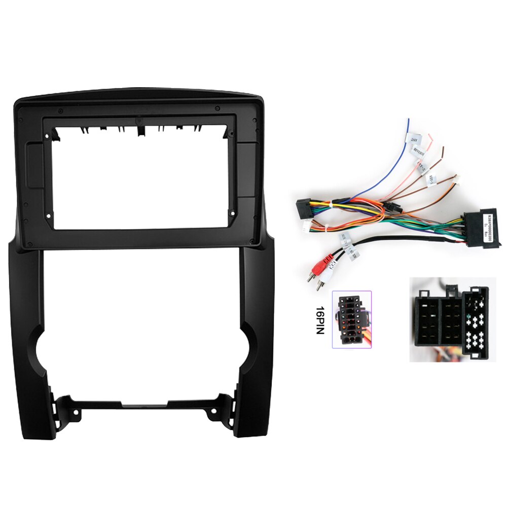 Car Stereo 10.1 Inch Big Screen Fascia Frame Adapter For Kia Sorento 2Din Dash Audio Fitting Panel Frame Kit: frame-cord