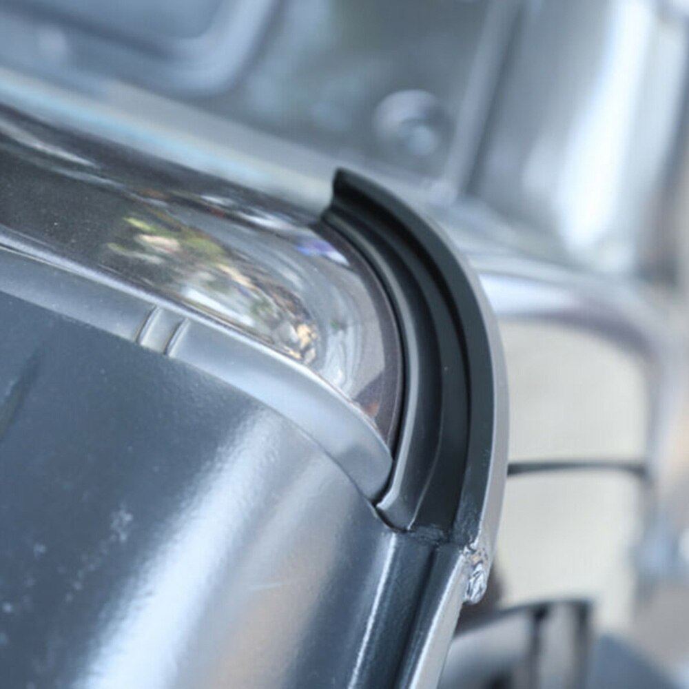 For Jeep Wrangler JL Rain Gutter Extension Accessories ABS Windshield Auto Durable