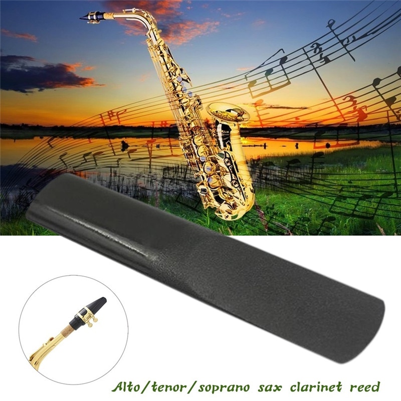 Resin Plastic Sax Saxophone Reed Woodwind Instrument Parts Accessories for Clarinet/Soprano/Alto/Tenor Saxophone