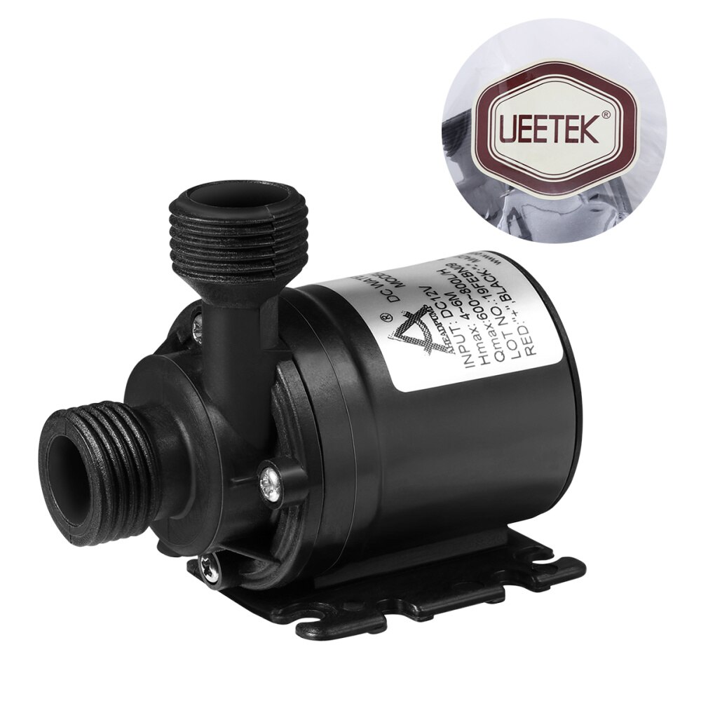 1PC DC 12V Brushless Submersible Water Pump 800L/H 5M for Fountain Pool Solar Circulation System Water Circulation System