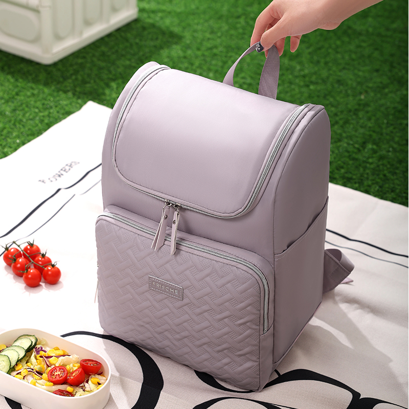 Torby na lunch Plecak termoizolacyjny Lekka torba termoizolacyjna Plecak izolowany Torba termoizolacyjna Szczelna miękka torba na lunch Plecak kempingowy