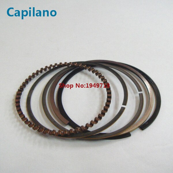 motorcycle piston ring GS125 GN125 for Suzuki 125cc GN GS 125 engine cylinder spare parts diameter 57mm