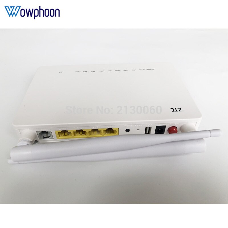 Original ont zte f660 v8.0 1GE+ 3FE+ USB+ TEL+ Wifi external antenna 5dbi SC UPC gpon terminal ont optical