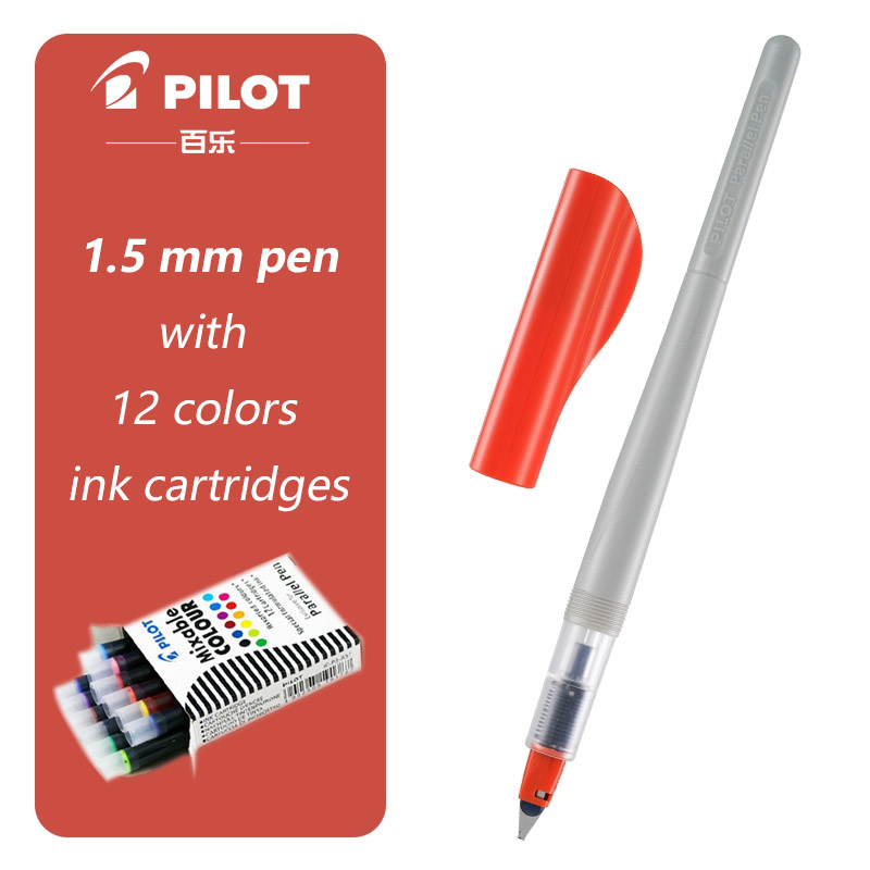 Original PILOT Parallel Art Pen 1.5 3.8 6.0 mm Calligraphy Pen for Gothic, Arabic & Specialty Scripts (Broad Edge Drawing Tool: PURPLE