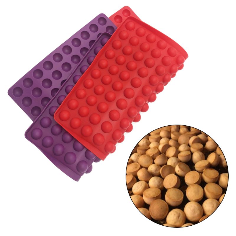 Siliconen Bakken Mat - 2 Cm Halfrond Siliconen Mat Met Knoppen-Bakvorm Voor Hond Koekjes En Behandelt Bakken papier-