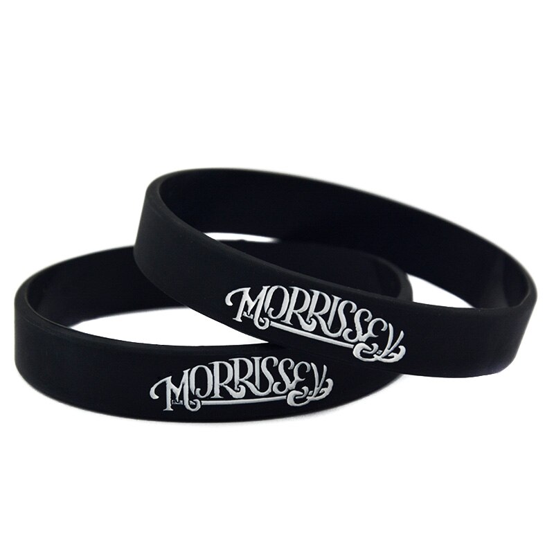 Obh 1Pc Morrissey Siliconen Armband Britse Zanger Voor Muziek Fans
