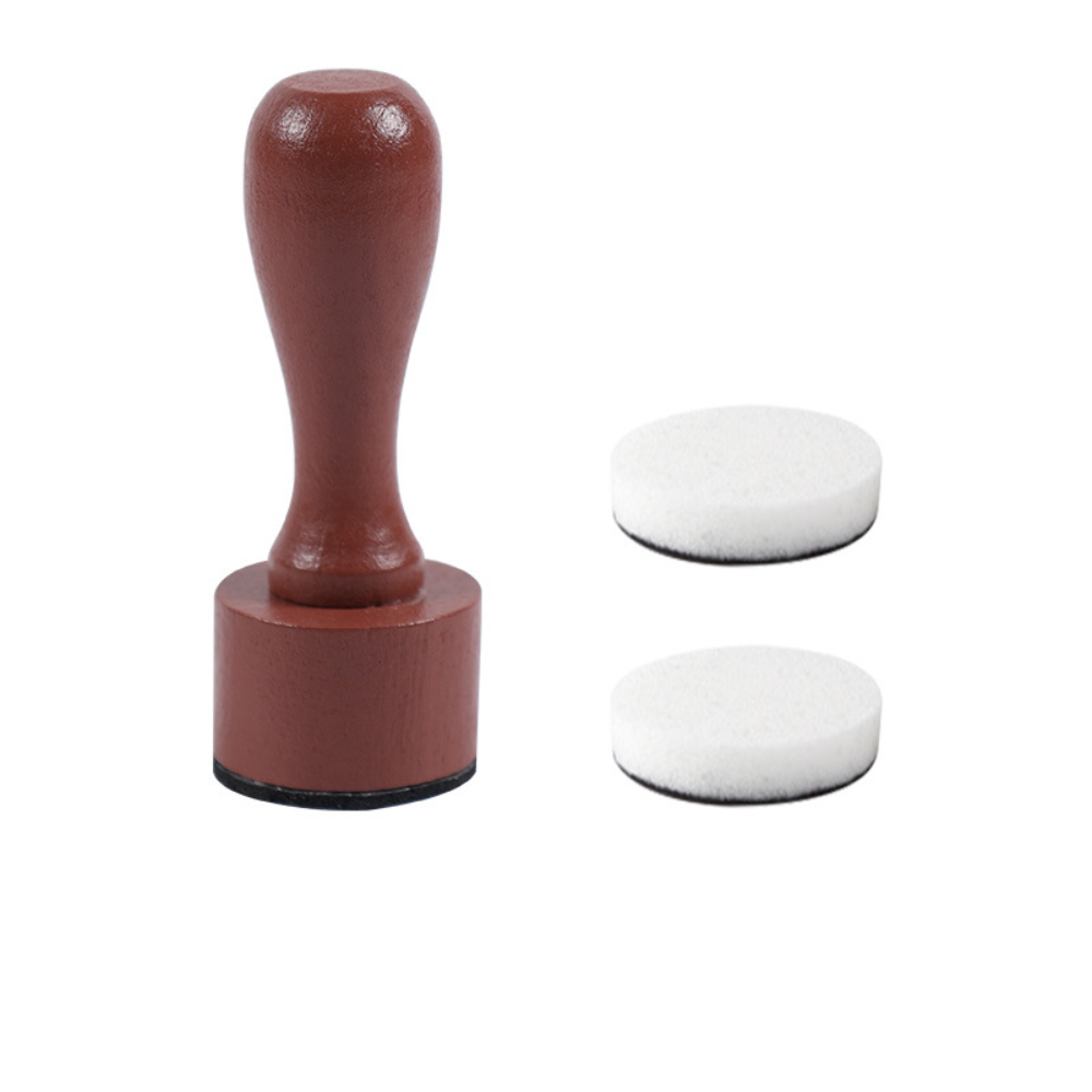 Mini Distress Stamping Tools For Card Making Pad Ink Sanding Disks Medium-Grit Sandpaper For Scrapbooking Craft Card: Brown