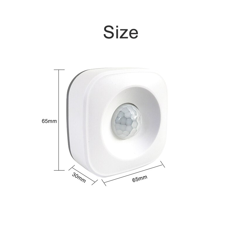 WIFI PIR Motion Sensor Wireless Passive Infrared Detector Security Burglar Alarm Sensor Tuya APP Control Smart Home