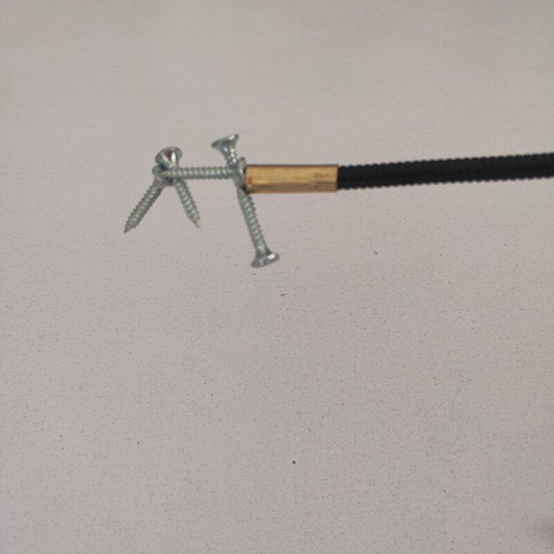 Flexible Magnetic Pickup Tool Light Magnet Bendable Metal Grabber Hand Tool Spring Magnet Suction Bar