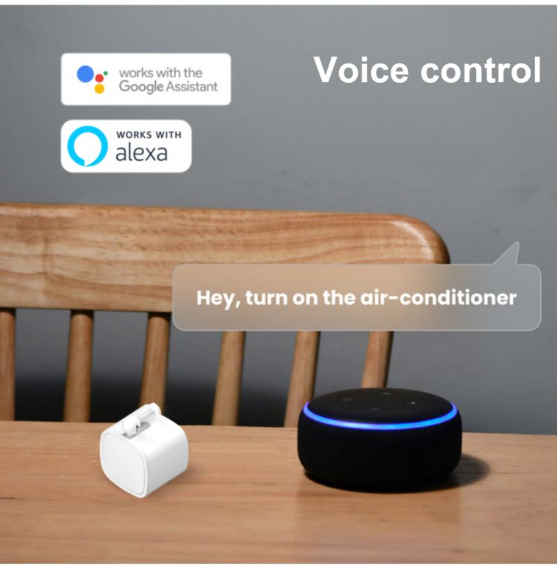 Tuya Smart Fingerbot Switch Button Pusher Bluetooth Compatible Mechanical Arm Smart Home Remote Voice Control With Alexa Google