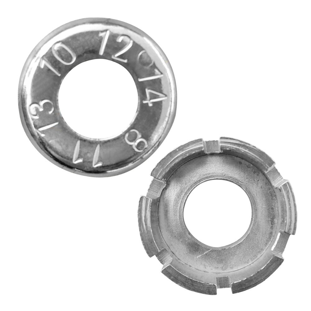 Cycling 6 Way Spoke Nipple Key Bike Wheel Rim Spanner Galvanized Wrench Bicycle Repair Tools Accessories Wheel Rim Spoke