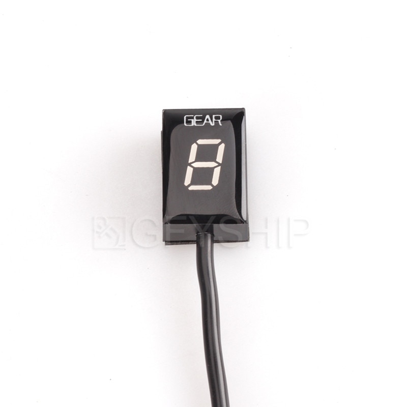 Voor Kawasaki Z750 2004 tot Z750R Motorfiets LCD 1-6 Niveau Gear Indicator Digitale Z750 Gear meter Accessoires
