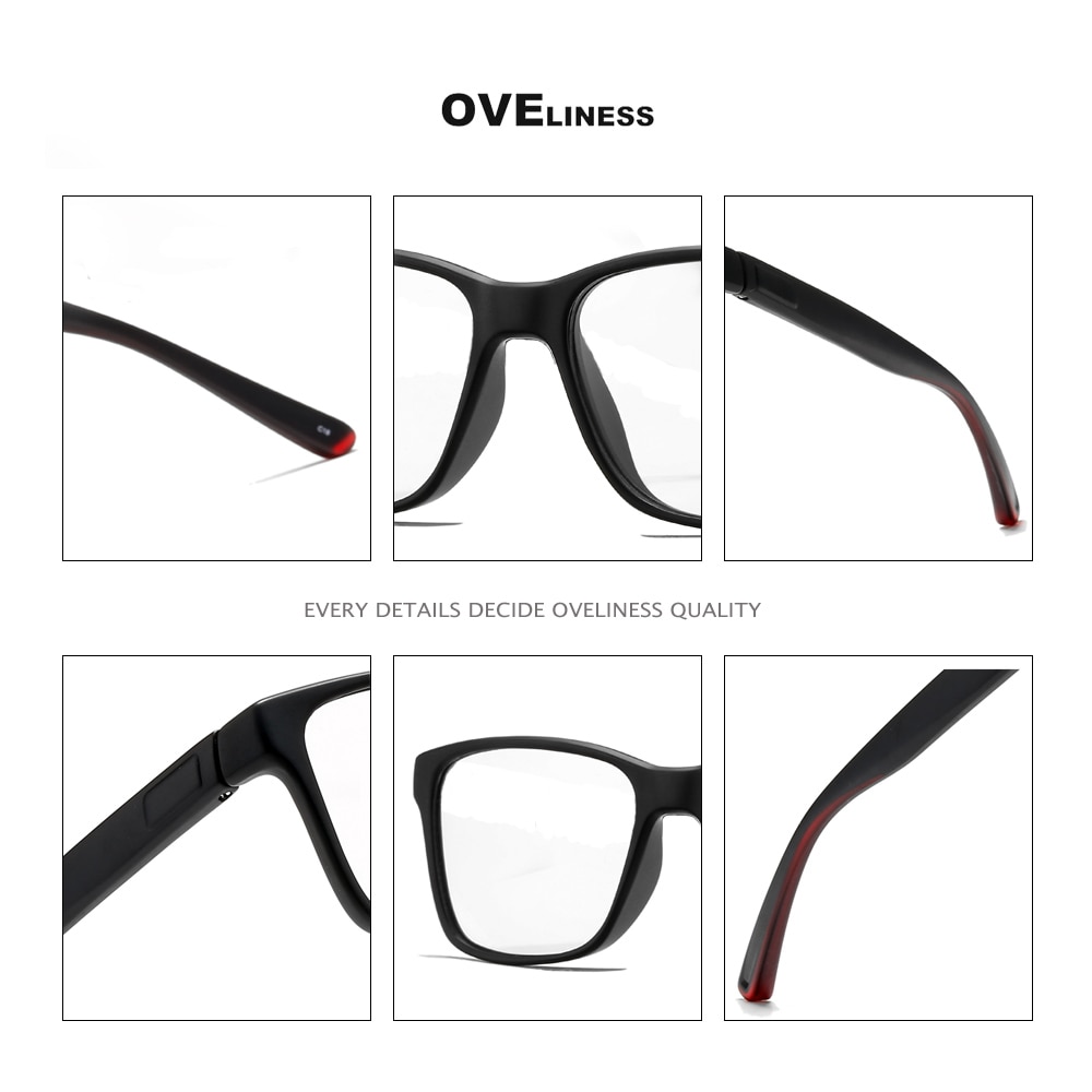 tr90 men's eyeglasses eye glasses frame men Optical Myopia Prescription Clear glasses male Full Spectacles eyewear frame