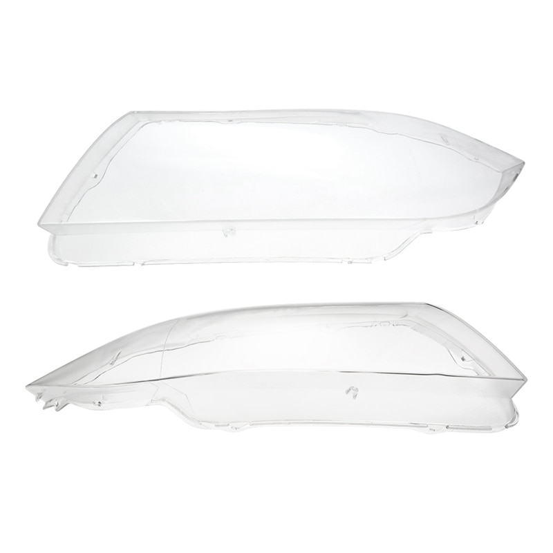 A Pair Car Headlight Lens Glass Lamp Lampshade Halogen Lamp Cover Automobiles Headlight Cover Kits For Bmw E90 / E91 2005