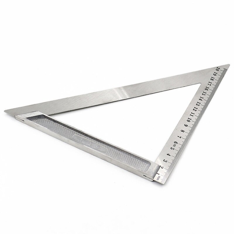 150mm length Triangle Ruler 90 Degree Square Thick Stainless Steel Triangular rule Woodworking tool measurement and drawing