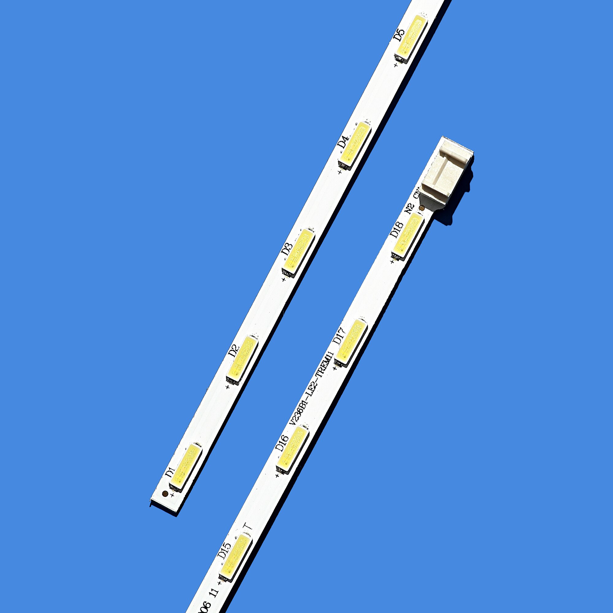Tira de LED para iluminación trasera 18 lámpara para LG INNOTEK 23,6 pulgadas 24MT45D 22MA31D 24MT47D 24MT40D 24E510E V236B1-LE2-TREM11 24LB450U V236BJ1