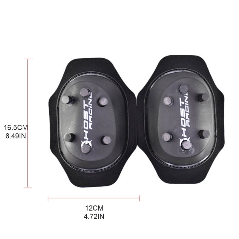 2Pcs Cycling Knee Protector Motorcycle Knee Pads Novel Slider Spark Grinding Knee Bag Bending Artifact Grinding Bag