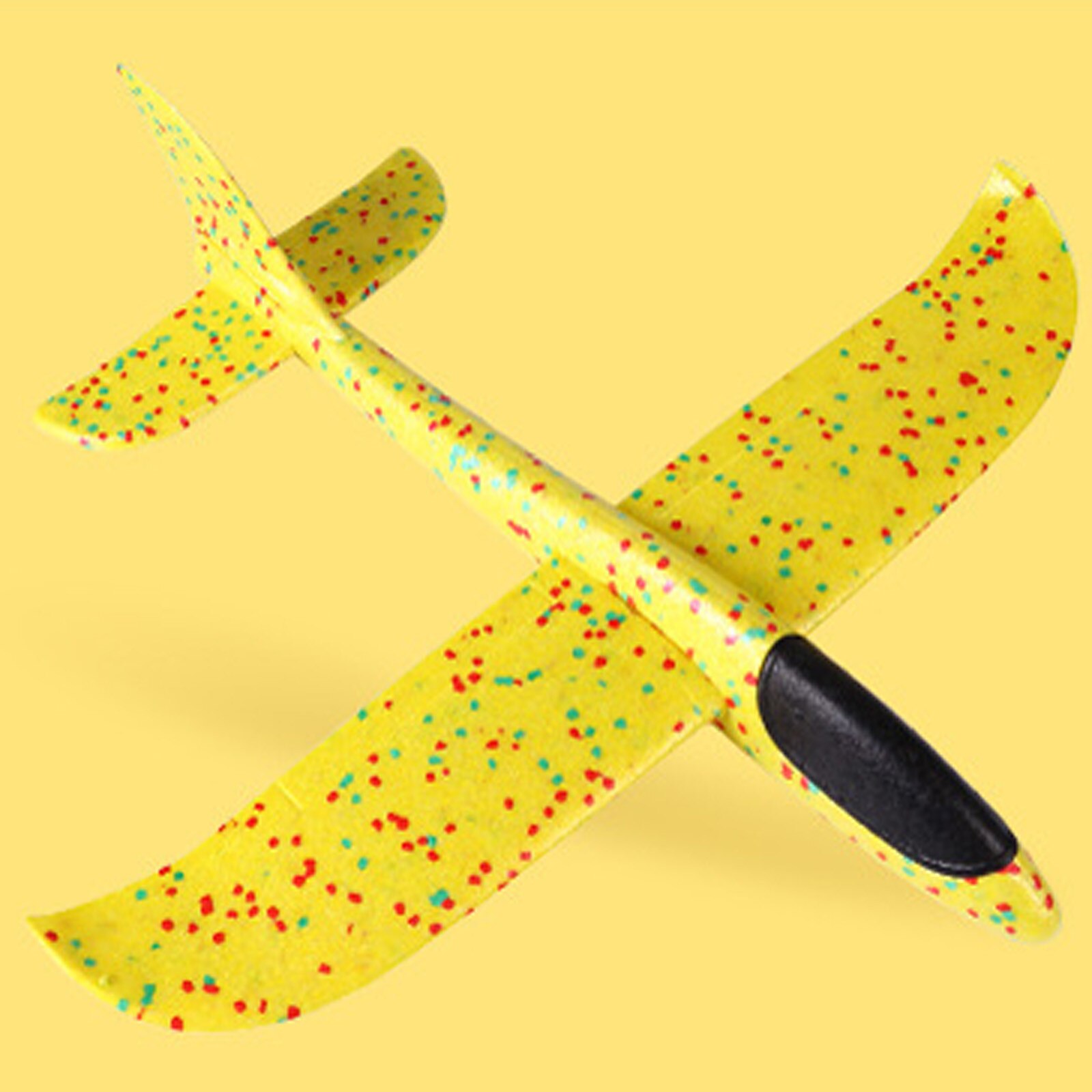 48*48.5*12cm Epp Foam Airplane Toy Foam Throwing Glider Airplane Inertia Aircraft Toy Hand Airplane Model Light Weight Flexible: E