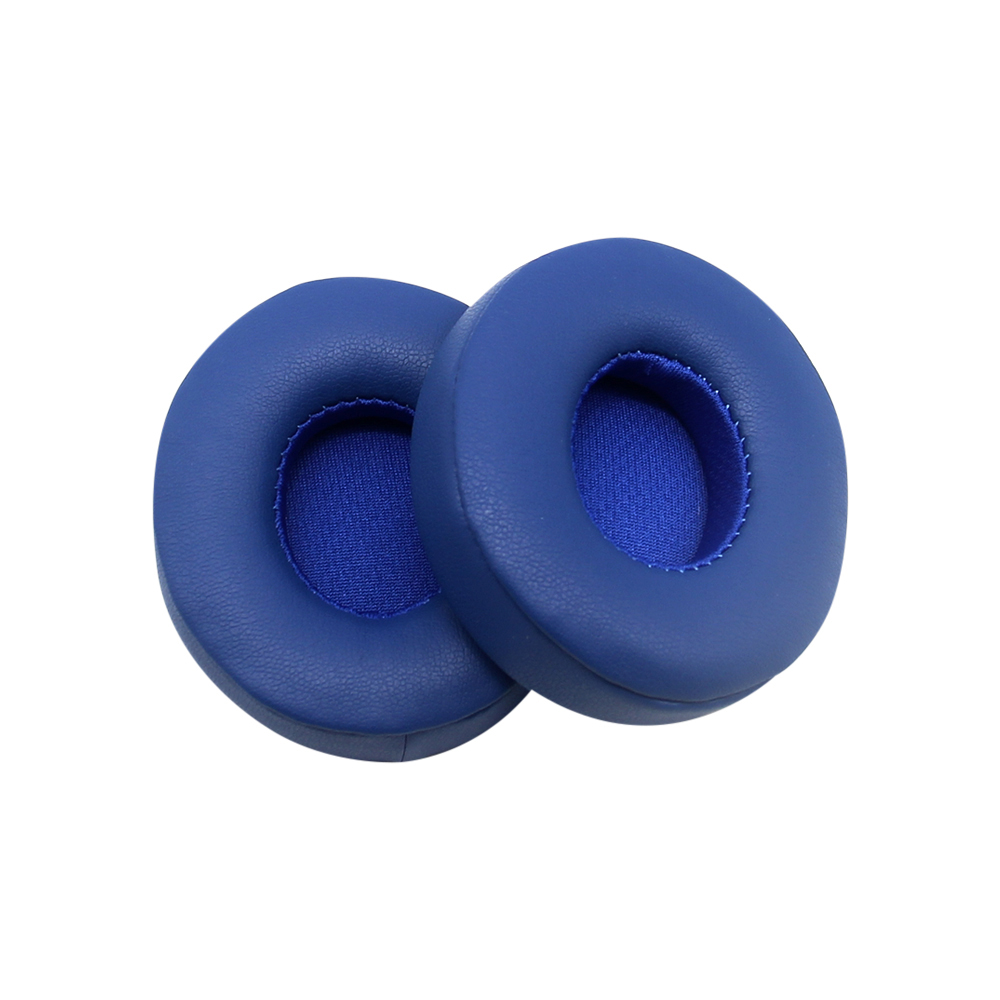 Ersatz-Ohrpolster für Solo 2 3, kabelgebundene Ohrpolster, Ohrhörer für Beats Solo 2 3, kabellose Bluetooth-Headset-Hülle, weiche Abdeckung: 2XS / Blau