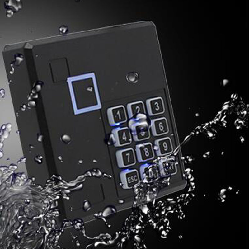 Proximity Rfid Id Card Door Access Control Keypad Reader 125KHz Wiegand 26 Bit Color Black