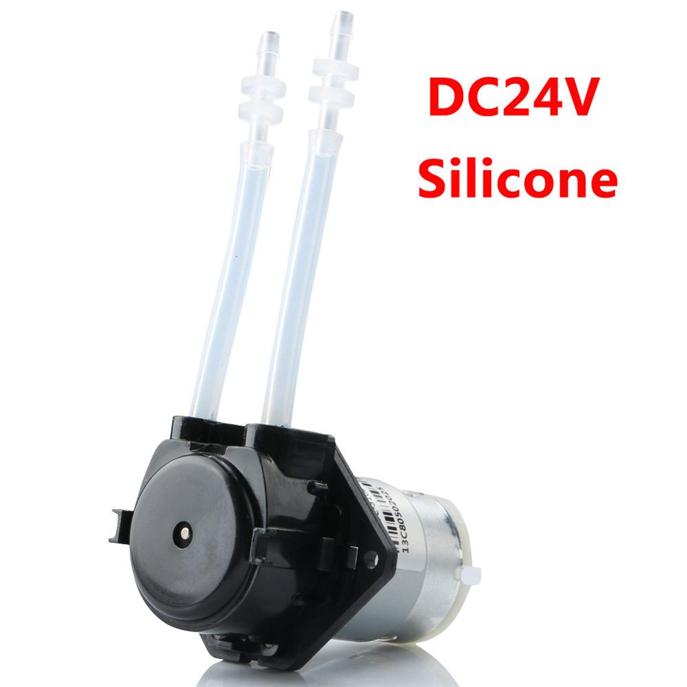Tube BPT de silicone de petite pompe doseuse d'aquarium pour le dosage analytique de laboratoire pompe péristaltique de cc Micro pompe à eau muette auto-amorçante