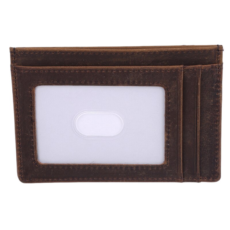 PU En Cuir Portefeuilles de Crédit Porte-Carte Antivol carte Magnétique Personnalité Portefeuille Portable
