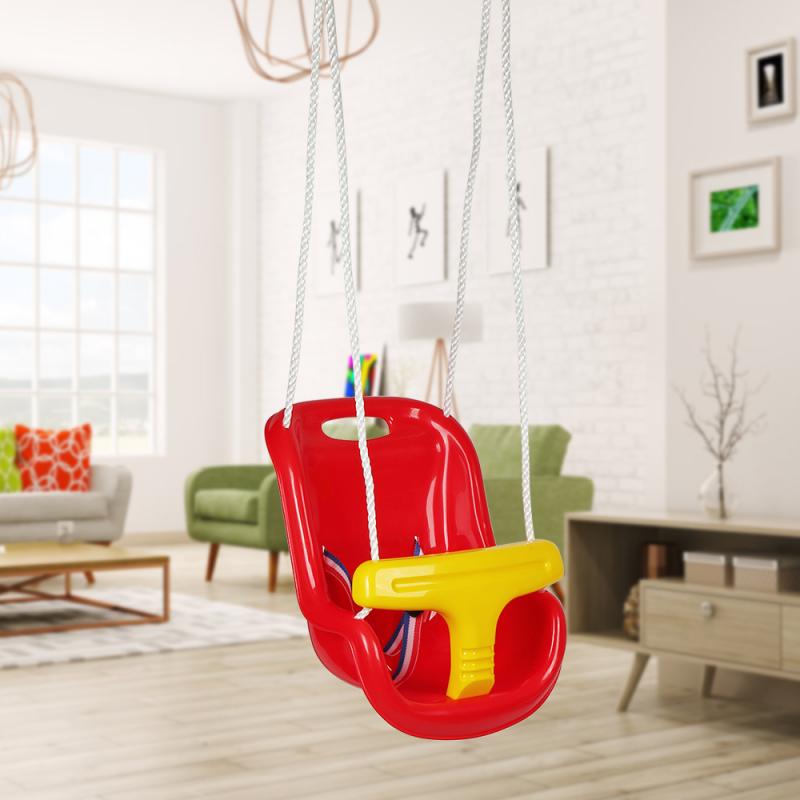 Chaise balançoire de jardin pour enfants, ensemble de jeux d&#39;extérieur, balançoire d&#39;intérieur, amusant, de , HWC