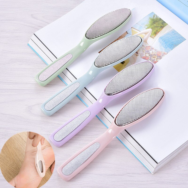 Râpe à pied professionnelle Double face, râpe à pied, râpe à peaux mortes dures, élimination des callosités, lime de pédicure, râpe à talon, outils de soins des pieds