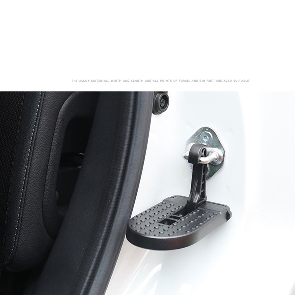Car Supplies Car Assist Pedal Suv On The Roof Pedal Auxiliary Hook Door Access Roof Convenient Folding Pedal