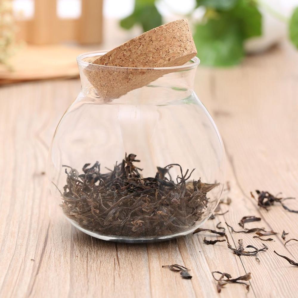 Matglass lagring forseglet krukke med deksel kjøkken lagring flasker hjem gjennomsiktig for løs te sukker kaffebønne konservering