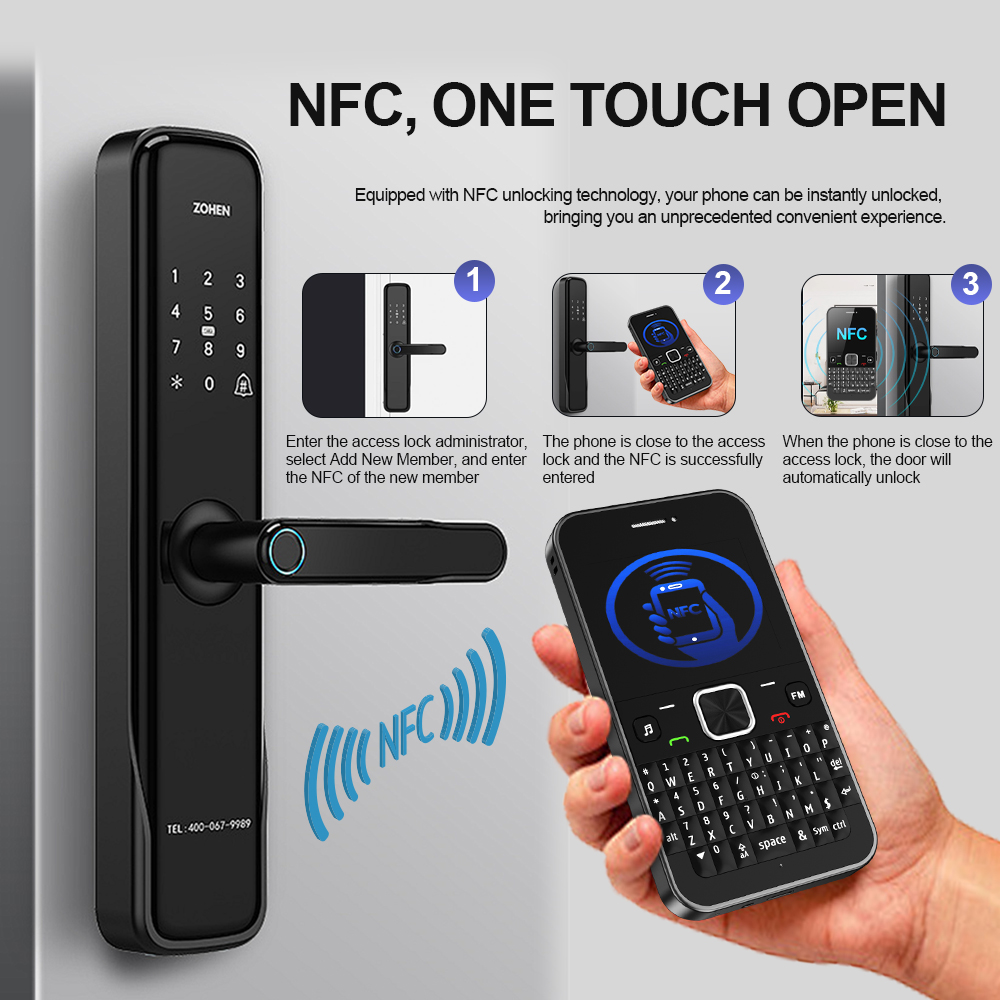 SERVO-Téléphone portable QWERTY Ultra700, 4 epiStandby, 2G, 101 lampes de poche, appel, numérotation à vitesse statique, téléphones 2.4 ", déverrouillage d'accès NDavid