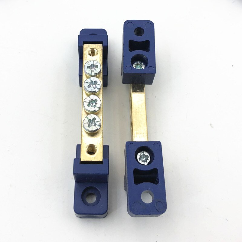 1pcs Copper wiring terminal row zero ground strip environmental protection flame retardant distribution box connection GK019