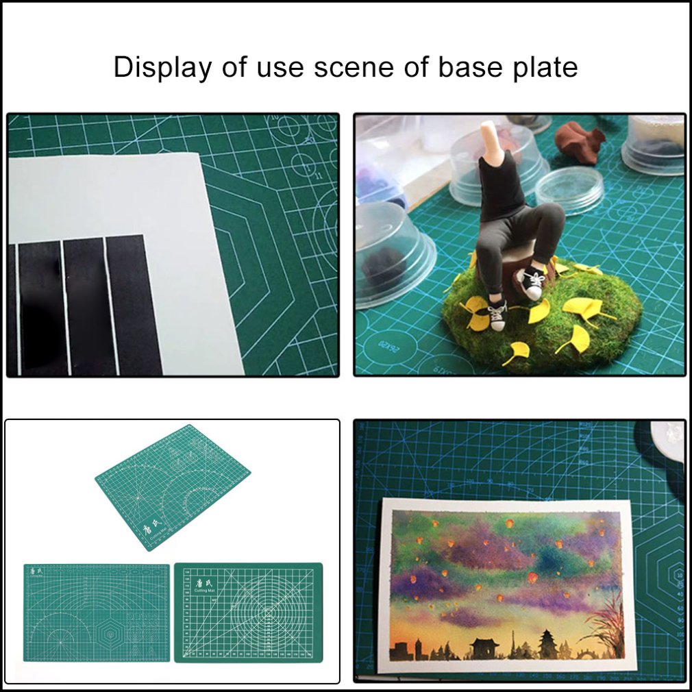 PVC schneiden und gravieren Pad grün Schneid matt Pad Patchwork Werkzeuge Manuelle DIY Werkzeug Schneiden Bord selbst-Heilung Pad
