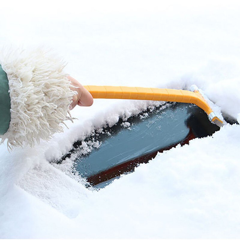Autofoliekrabber voorruit ijskrabber sneeuwschuiver voor voertuigen borstel voor het verwijderen van autoruiten schoonmaakgereedschap
