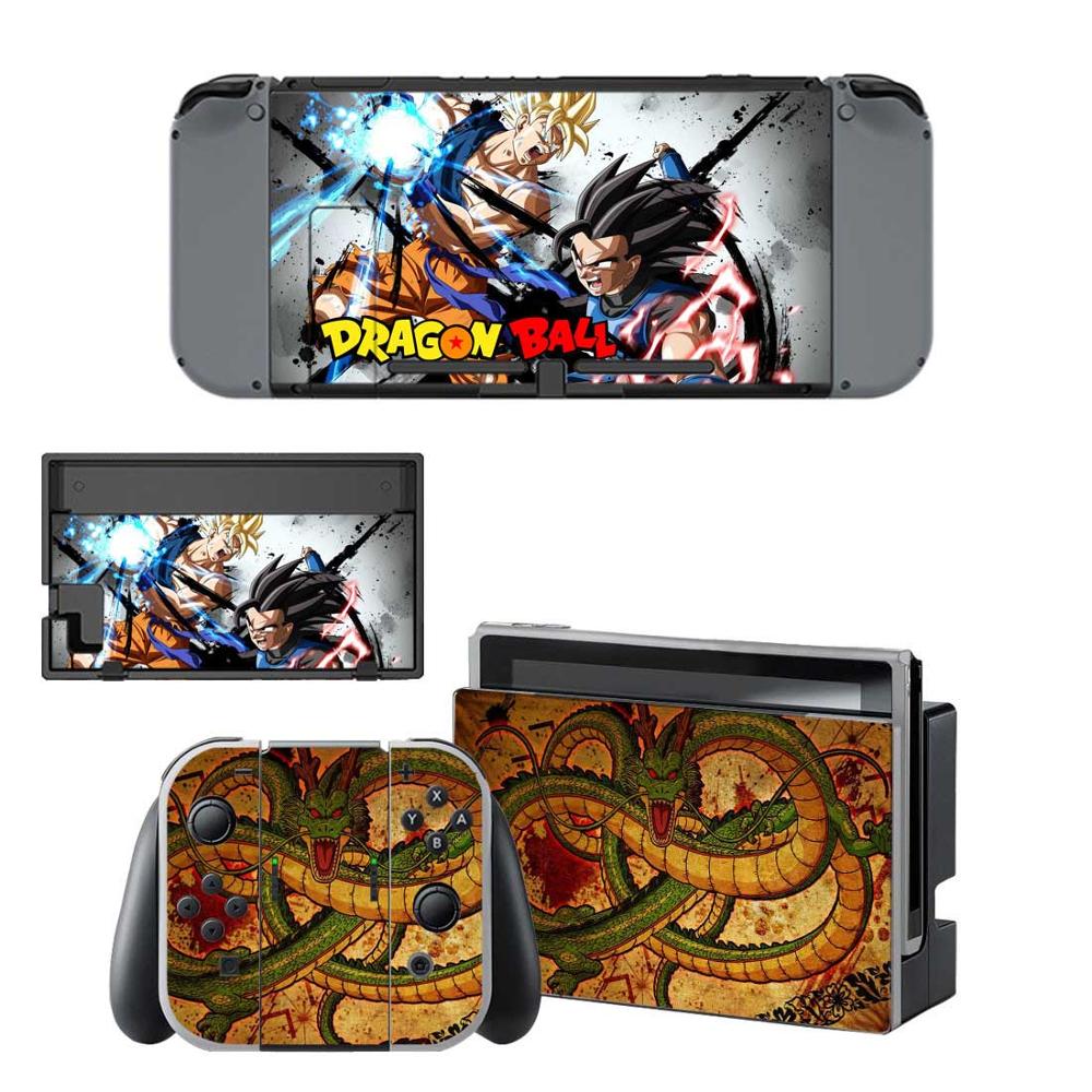 Dragon Ball Nintend Switch Skin vinilo NintendoSwitch stickers Compatible with Nintend Switch Console and Joy-Con Controllers: YSNS1879