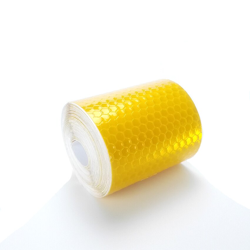 Cinta adhesiva reflectante de de seguridad, 5cm x 3m, cinta de advertencia autoadhesiva para coche, película reflectante para motocicleta, 5 colores
