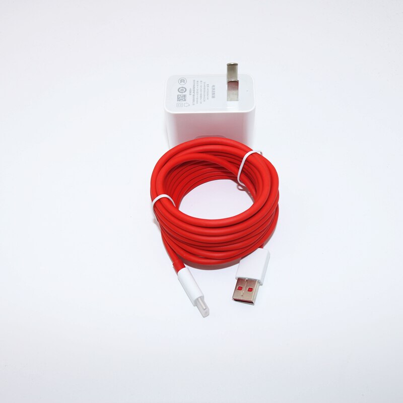 Original OnePlus 7T Warp Ladung Power Adapter Warp 30W EU Ladegerät EU Ladegerät nylon Kabel Quick Charge 30W Für OnePlus 7 7Pro