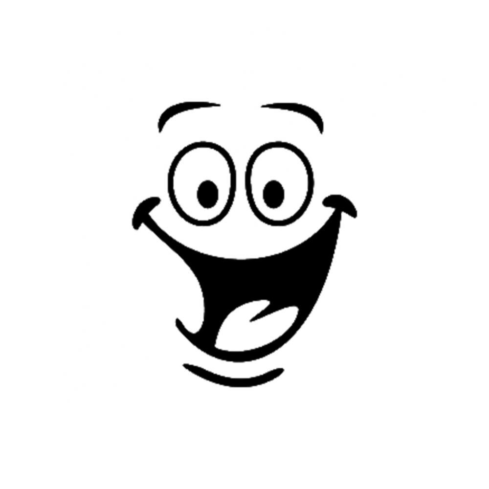 Face WC Toilet Decal Room Art Decor Funny Bathroom Kitchen Wall Sticker Wall Sticker Toilet Stickers Wall Poster
