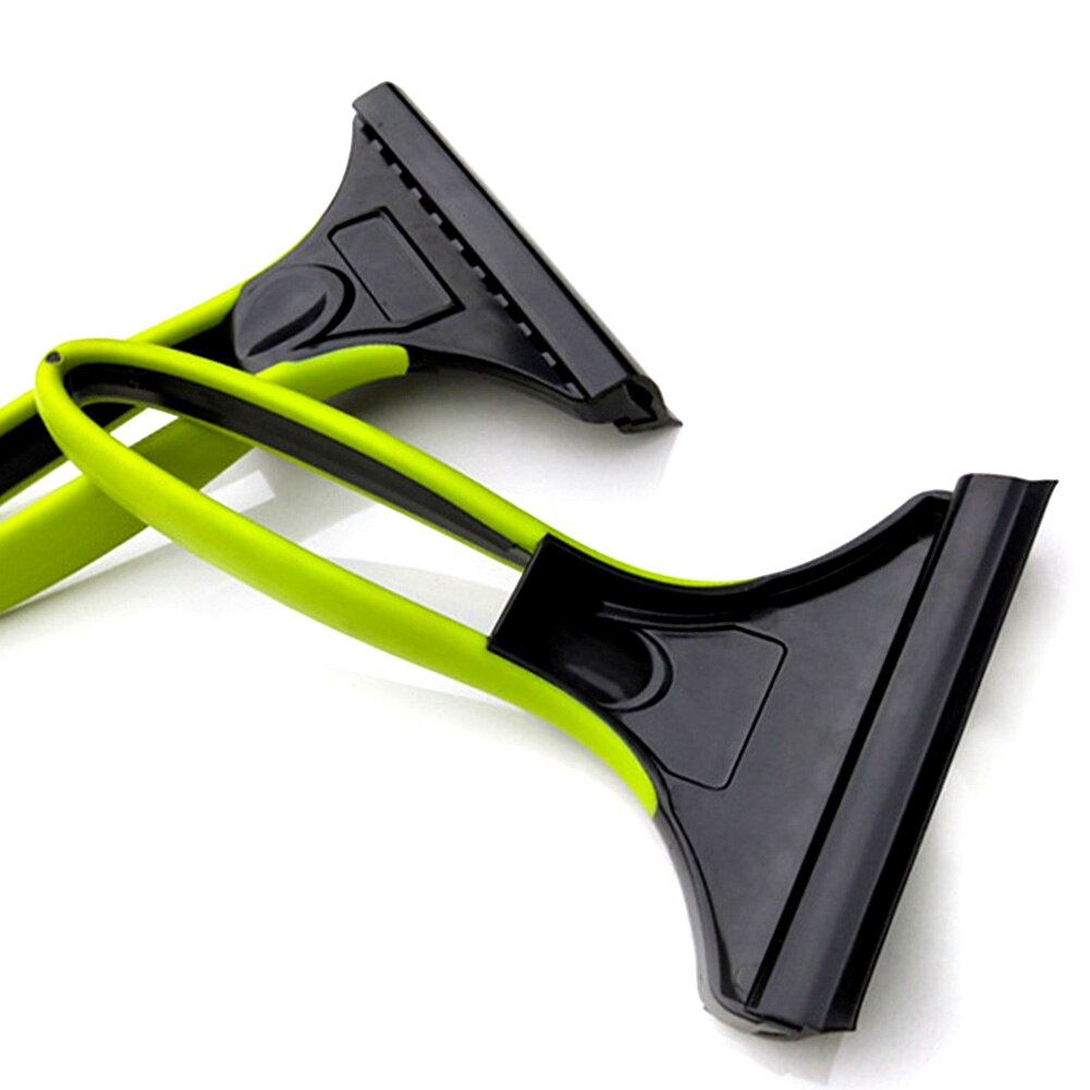 2-in-1 Car Ice Scraper PVC Snow Ice Remover Winter Car Deicer Cone Deicing Tool Scraping Shovel