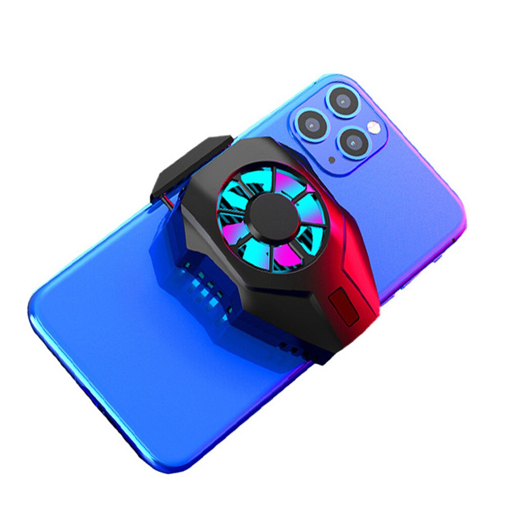 Game Cooler Phone Cooling Fan Gaming Phone Radiator Portable Temperature Accessories Usb Cooling Fan