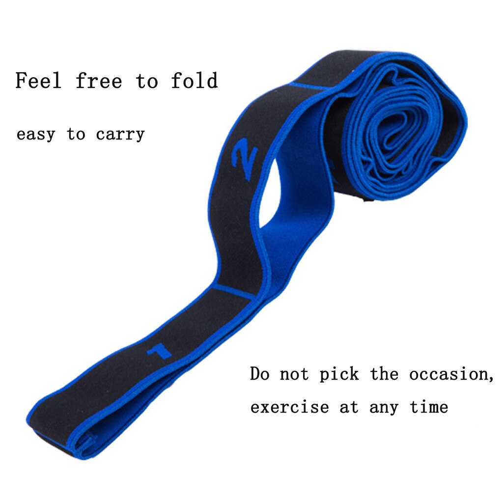 Accessoires de yoga joga akcesoria élasticité Yoga sangle de Yoga extensible boucles flexibles accessoires d'entraînement Pilates gimnasioz # XP20