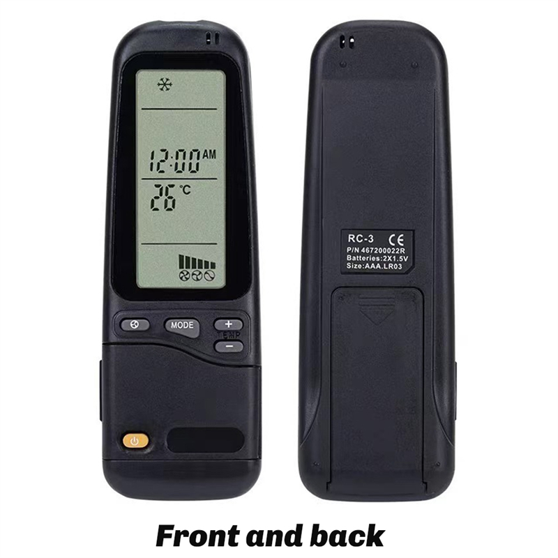 For Airwell/Electra/ Emailair/ Elco RC3 23IN1 Air Conditioner Remote Control Replacement Air Condition Controller