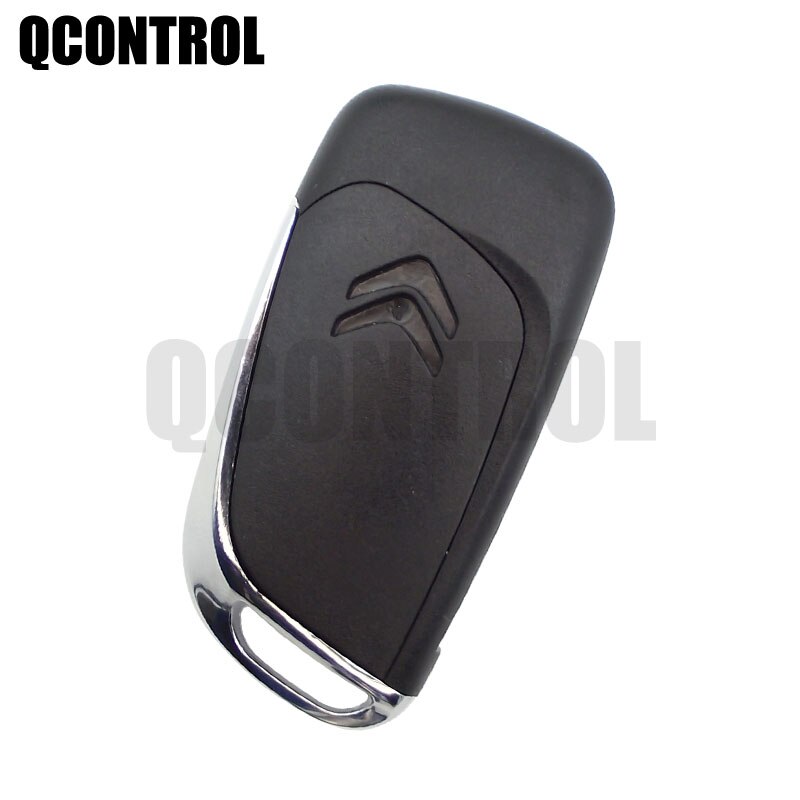 QCONTROL 3 Buttons Car Remote Key for Citroen C4 Cactus Hella 434MHz HU83 Blade