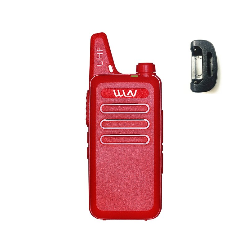 WLN KD-C1 MINI handheld transceiver KDC1 UHF two way Radio Ham communicator HF cb radio station Mi-Ni Walkie Talkie WLN KD C1: Red Add Charger