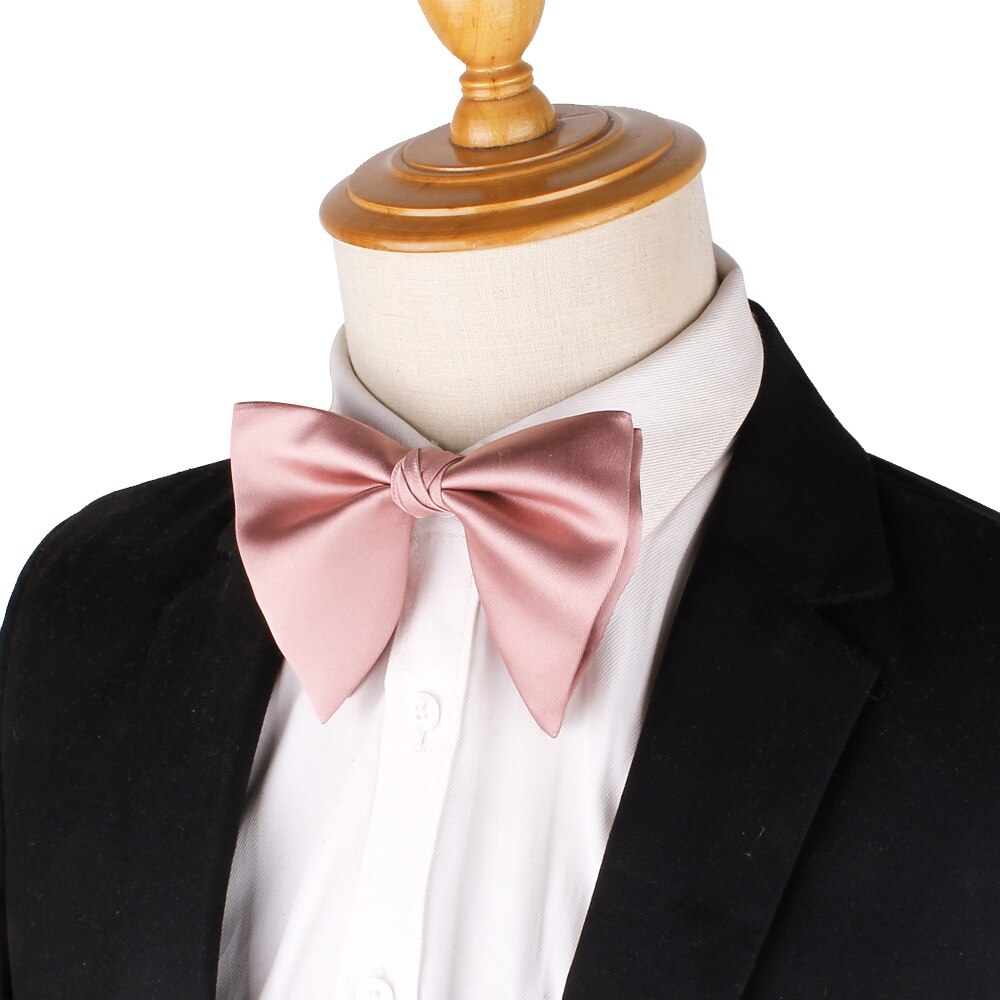 La boda de pajarita de Color para los hombres y las mujeres mariposa damas arco nudo de corbata de lazo de satén corbatas padrinos